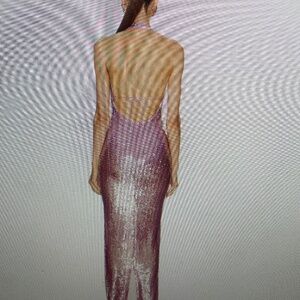 THE NEW ARRIVALS BY ILKYAZ OZEL Coralie Dress in Tropical Violet